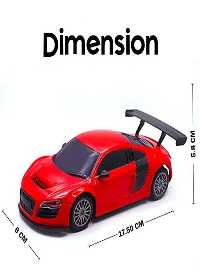 ويمبلي سيارة ويمبلي للتحكم عن بعد للأطفال | سيارة سباق عالية السرعة | سيارة صغيرة قابلة لإعادة الشحن بمقياس 1:24 للأطفال - أحمر - Image 3